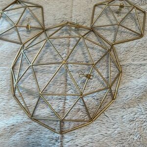 Mickey wall gold you put pictures